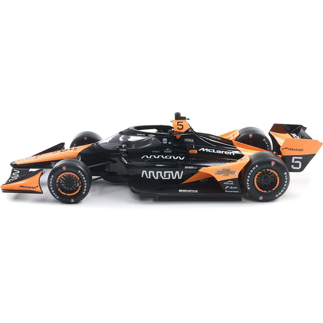 Dallara IndyCar #5 Pato OWard "Arrow" Arrow McLaren (Road Course Configuration) "NTT IndyCar Series" (2025) 1/18 Diecast Model Car by IXO Models-IXO-ModelCars.com