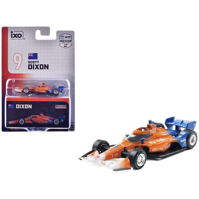 Dallara IndyCar 9 Scott Dixon "PNC Bank" Chip Ganassi Racing (Road Course Configuration) "NTT IndyCar Series" (2025) 1/64 Diecast Model Car by IXO Models - IXO - ModelCars.com