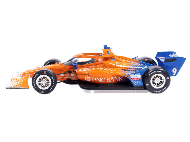 Dallara IndyCar 9 Scott Dixon "PNC Bank" Chip Ganassi Racing (Road Course Configuration) "NTT IndyCar Series" (2026) 1/18 Diecast Model Car by IXO Models-IXO-ModelCars.com