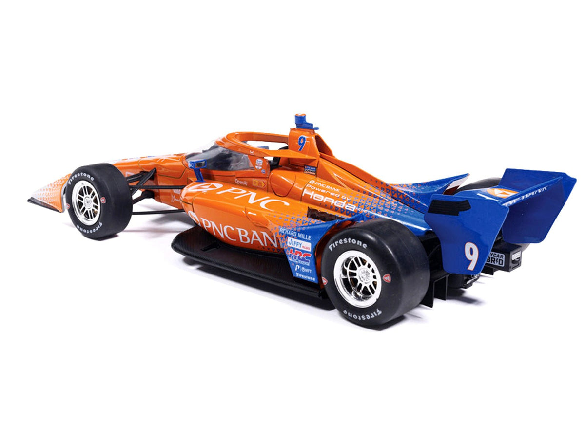 Dallara IndyCar 9 Scott Dixon "PNC Bank" Chip Ganassi Racing (Road Course Configuration) "NTT IndyCar Series" (2026) 1/18 Diecast Model Car by IXO Models-IXO-ModelCars.com