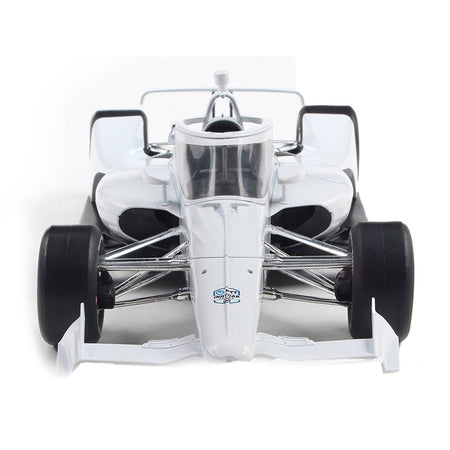 Dallara IndyCar Blank White "Autograph Car" (Super Speedway Configuration) "NTT IndyCar Series" 1/18 Diecast Model Car by IXO Models - IXO - ModelCars.com