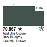 DARK BLUEGREY MATTE 17ML - Vallejo - ModelCars.com