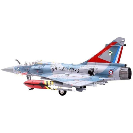 Dassault Mirage 2000 - 5F Fighter Aircraft "70th Anniversary of Corsica Squadron" French Air Force "Wing" Series 1/72 Diecast Model by Panzerkampf - Panzerkampf - ModelCars.com
