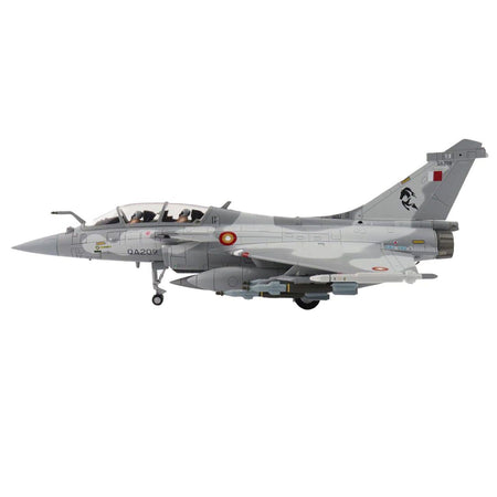 Dassault Rafale DQ Fighter Aircraft "QA209" (2021) Qatar Emiri Air Force "Air Power Series" 1/72 Diecast Model by Hobby Master-Hobby Master-ModelCars.com