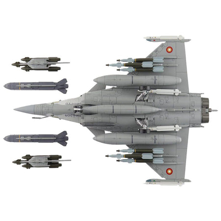 Dassault Rafale DQ Fighter Aircraft "QA209" (2021) Qatar Emiri Air Force "Air Power Series" 1/72 Diecast Model by Hobby Master-Hobby Master-ModelCars.com