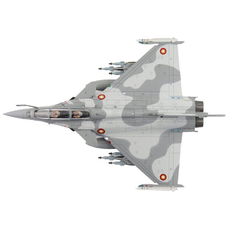 Dassault Rafale DQ Fighter Aircraft "QA209" (2021) Qatar Emiri Air Force "Air Power Series" 1/72 Diecast Model by Hobby Master-Hobby Master-ModelCars.com