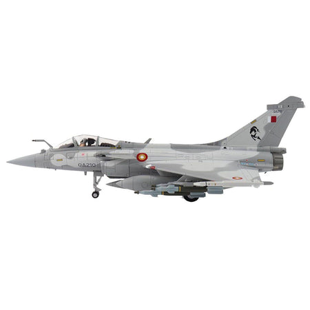 Dassault Rafale EQ Fighter Aircraft "QA210" (2019) Qatar Emiri Air Force "Air Power Series" 1/72 Diecast Model by Hobby Master - Hobby Master - ModelCars.com