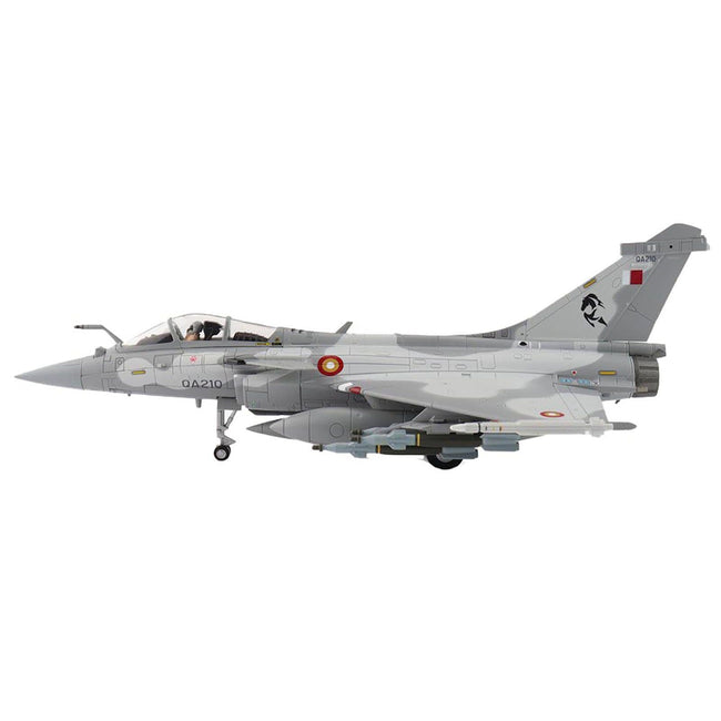 Dassault Rafale EQ Fighter Aircraft "QA210" (2019) Qatar Emiri Air Force "Air Power Series" 1/72 Diecast Model by Hobby Master - Hobby Master - ModelCars.com