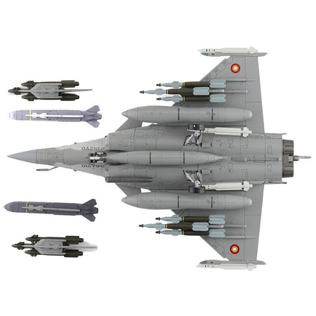 Dassault Rafale EQ Fighter Aircraft "QA210" (2019) Qatar Emiri Air Force "Air Power Series" 1/72 Diecast Model by Hobby Master - Hobby Master - ModelCars.com