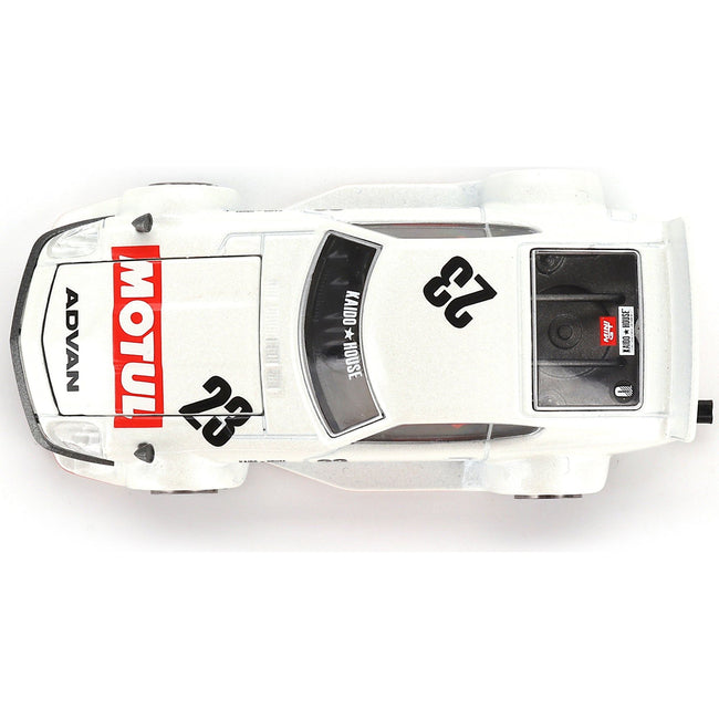 Datsun Fairlady Z KAIDO MOTUL V3 RHD (Right Hand Drive) 23 White (Designed by Jun Imai) "Kaido House" Special 1/64 Diecast Model Car by True Scale Miniatures - True Scale Miniatures - ModelCars.com