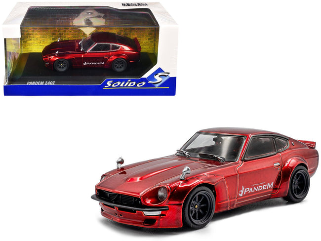 Datsun Pandem 240Z Red Metallic 1/43 Diecast Model Car by Solido-Solido-ModelCars.com