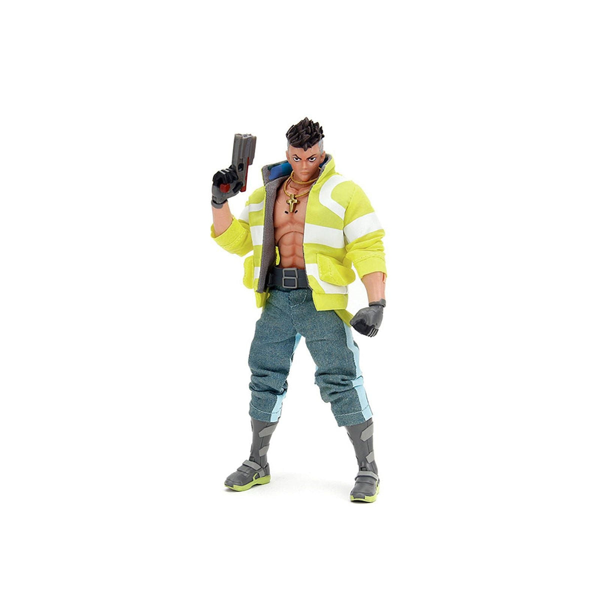 David Martinez 6" Moveable Figure with Accessories and Alternate Head and Hands "Cyberpunk: Edgerunners" (2022) TV Series Model by Jada-Jada-ModelCars.com