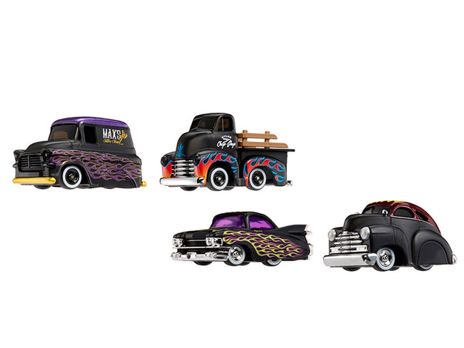 "Dead Sleds" Double Pack Series 7 Set of 4 Cars Diecast Model Cars by CarTuned-Car Tuned-ModelCars.com