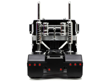 Decepticon Nemesis Prime with Robot on Chassis "Transformers" TV Series "Hollywood Rides" Series 1/24 Diecast Model by Jada-Jada-ModelCars.com