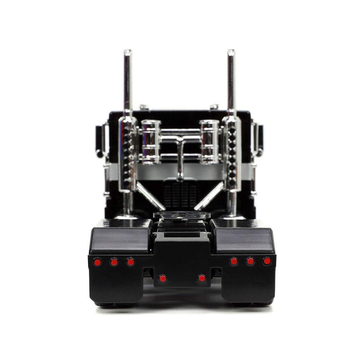 Decepticon Nemesis Prime with Robot on Chassis "Transformers" TV Series "Hollywood Rides" Series 1/24 Diecast Model by Jada-Jada-ModelCars.com