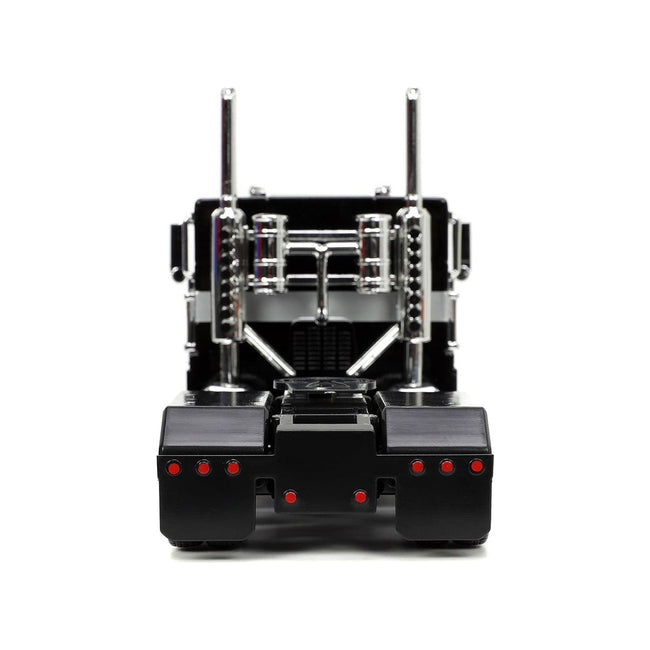 Decepticon Nemesis Prime with Robot on Chassis "Transformers" TV Series "Hollywood Rides" Series 1/24 Diecast Model by Jada-Jada-ModelCars.com