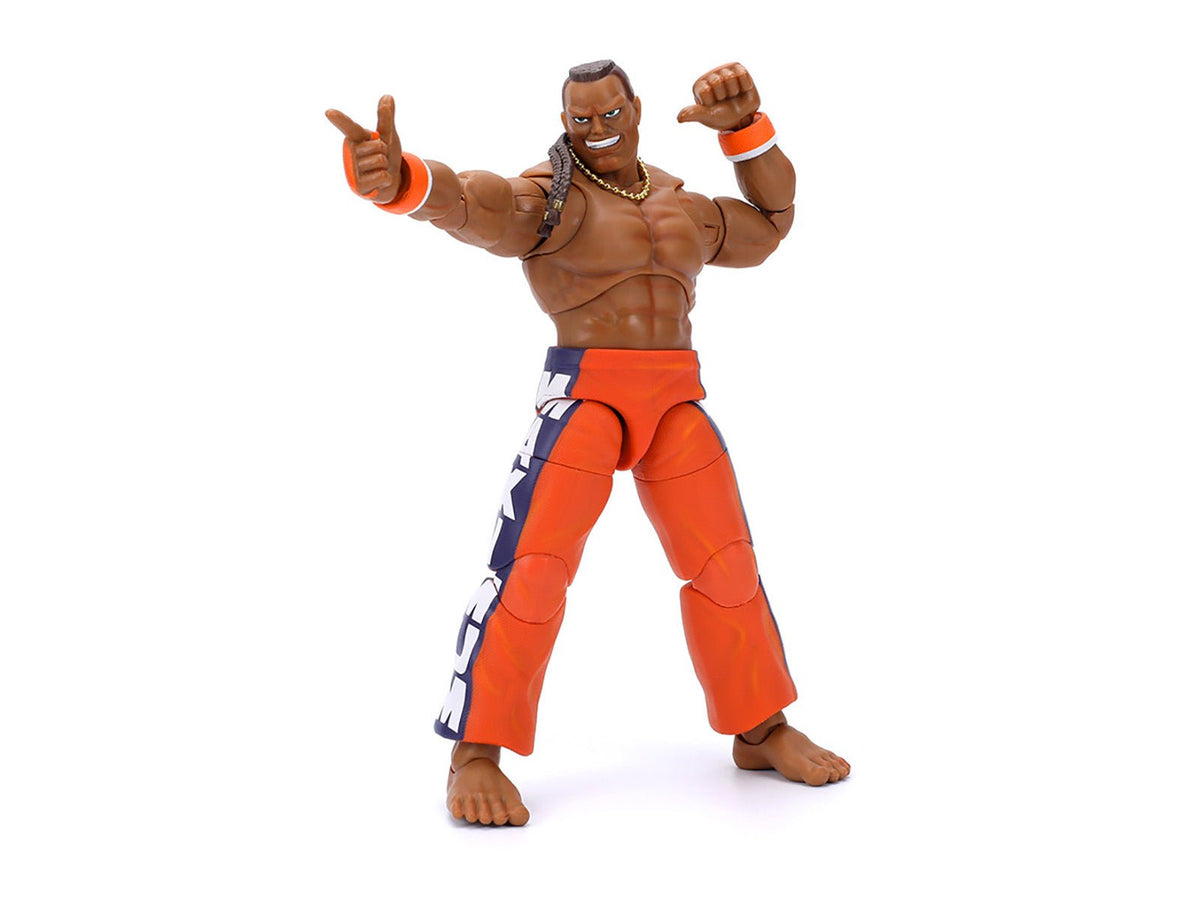 Dee Jay 6" Moveable Figure with Accessories and Alternate Head and Hands "Ultra Street Fighter II: The Final Challengers" (2017) Video Game Model by Jada-Jada-ModelCars.com