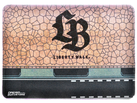 Desktop Display Mat "LB" Logo by Dream Customs-Dream Customs-ModelCars.com