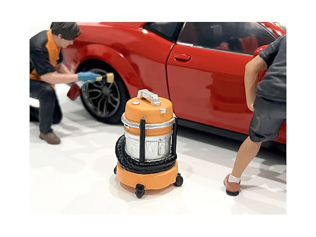 "Detail Masters" Figure 6 (Wet/Dry Vac) for 1/24 Scale Models by American Diorama-American Diorama-ModelCars.com