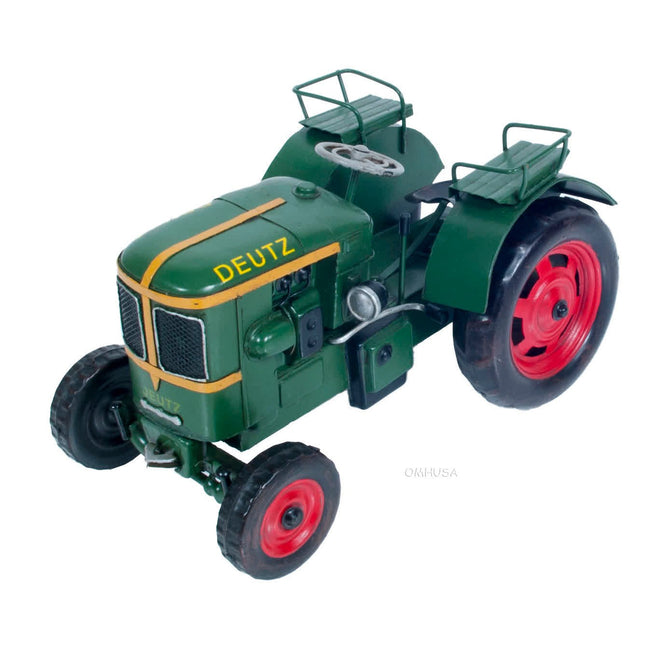 Deutz F4L 514 Model Tractor Metal Handmade-Old Modern-ModelCars.com