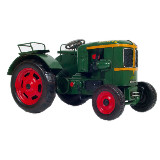 Deutz F4L 514 Model Tractor Metal Handmade-Old Modern-ModelCars.com