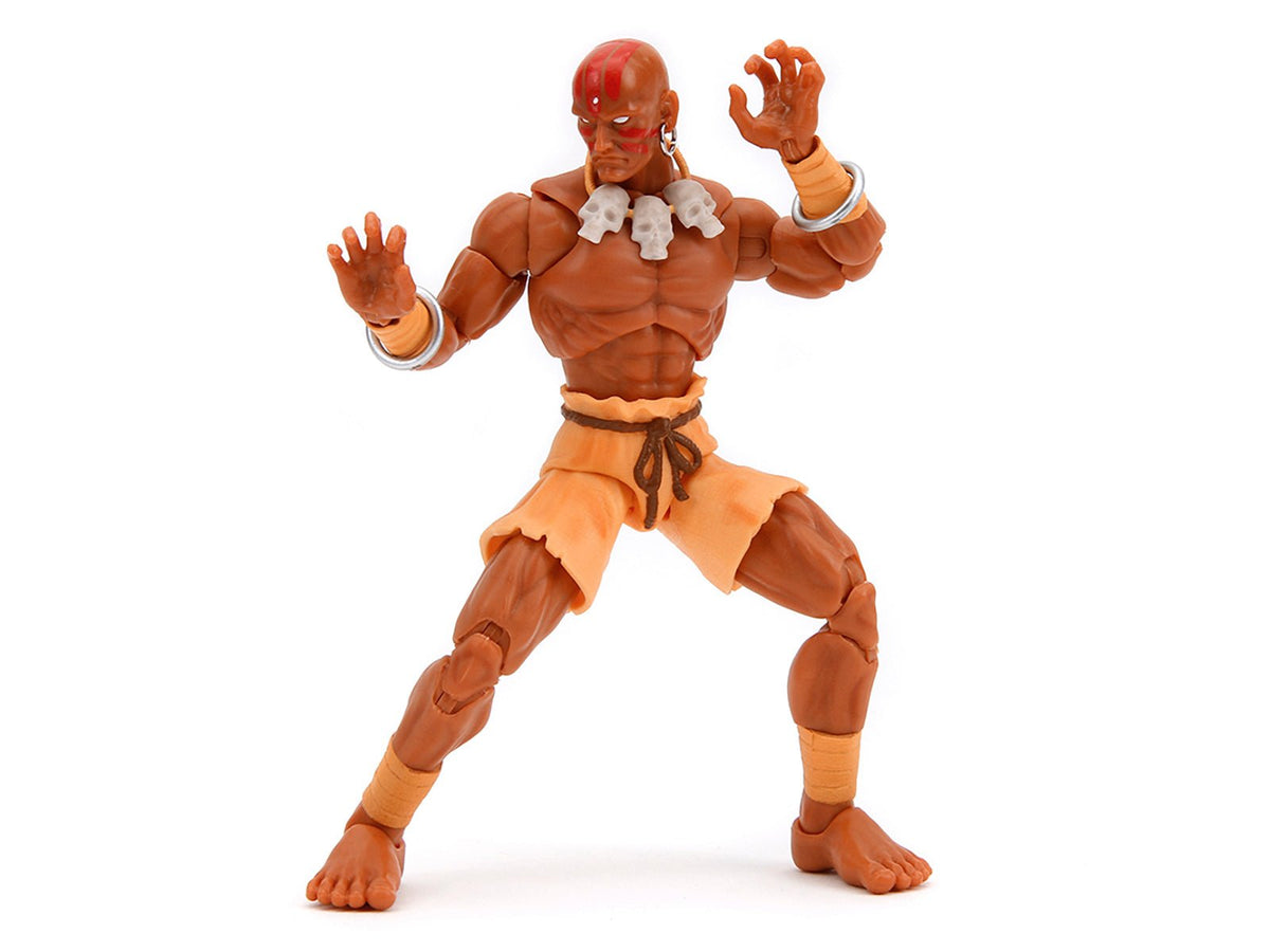 Dhalsim 6" Moveable Figure with Alternate Head and Limbs "Ultra Street Fighter II: The Final Challengers" (2017) Video Game Model by Jada-Jada-ModelCars.com