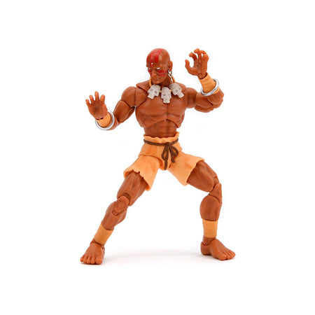 Dhalsim 6" Moveable Figure with Alternate Head and Limbs "Ultra Street Fighter II: The Final Challengers" (2017) Video Game Model by Jada-Jada-ModelCars.com