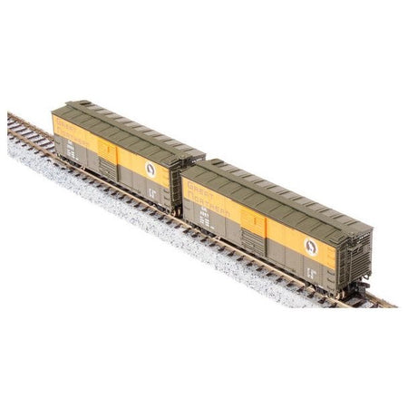 *DISC* N GN 40' STEEL BOX - Broadway Ltd - ModelCars.com