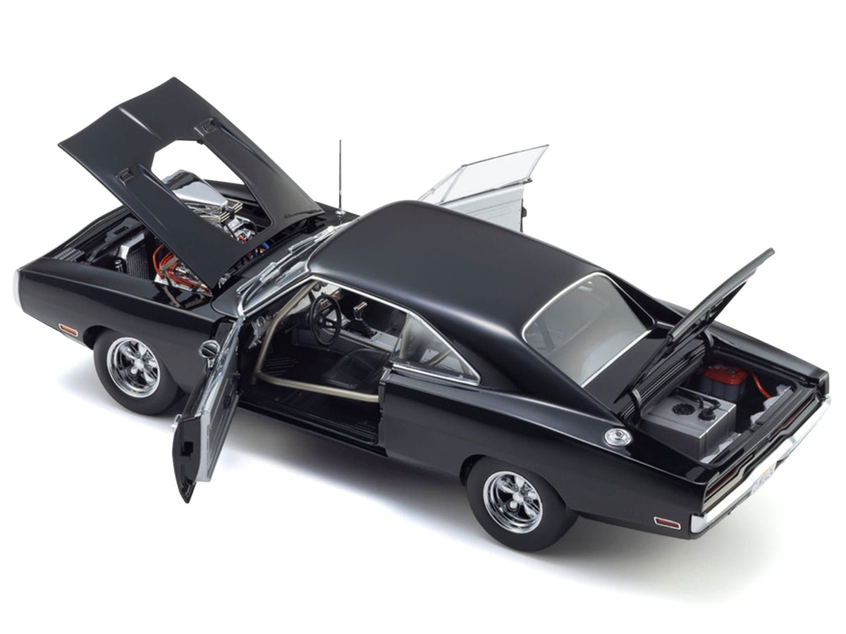 Dodge Charger R/T Black "The Fast and the Furious" (2001) Movie 1/18 Diecast Model Car by Kyosho-Kyosho-ModelCars.com