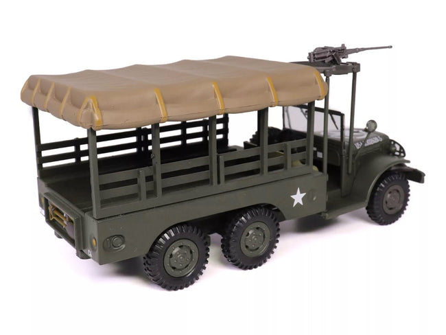 Dodge WC63 Weapons Carrier with Canvas Top Olive Drab "United States Army" 1/43 Diecast Model by Militaria Die Cast-Militaria Die Cast-ModelCars.com
