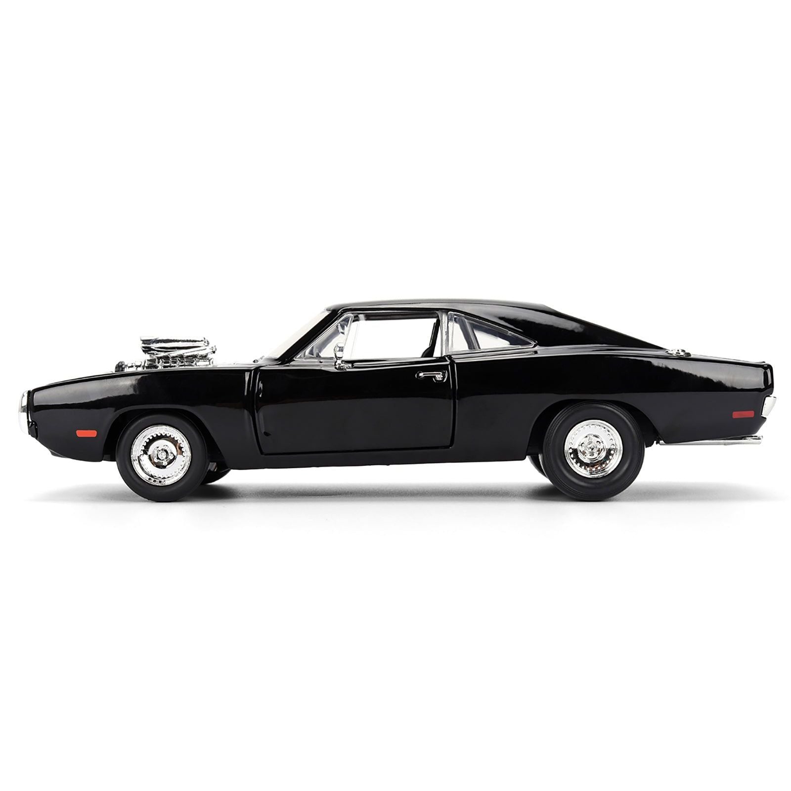 Dom's 1970 Dodge Charger R/T Black "F9" (2021) Movie "Fast & Furious" Series 1/24 Diecast Model Car by Jada - Jada - ModelCars.com