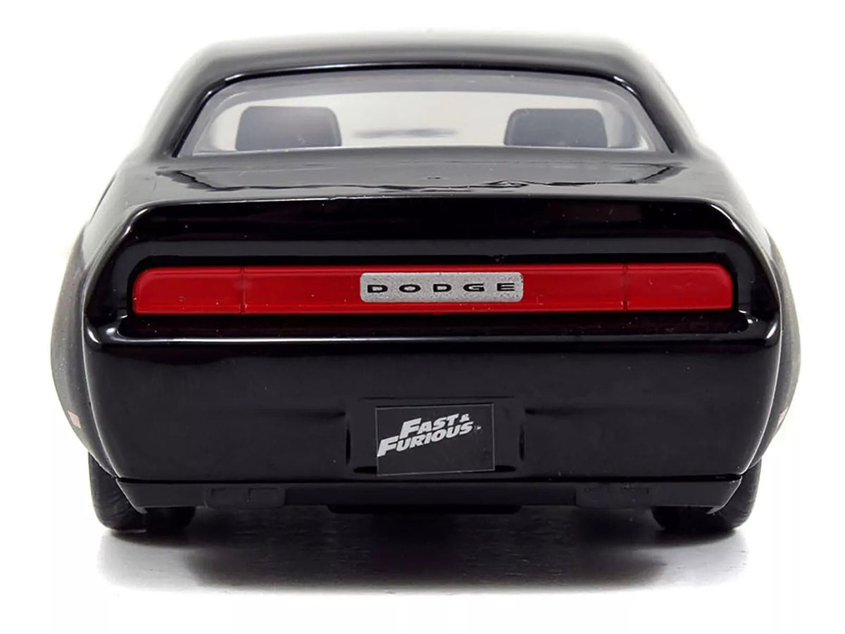 Dom's Dodge Challenger SRT8 Black "Fast & Furious" Movie 1/32 Diecast Model Car by Jada-Jada-ModelCars.com