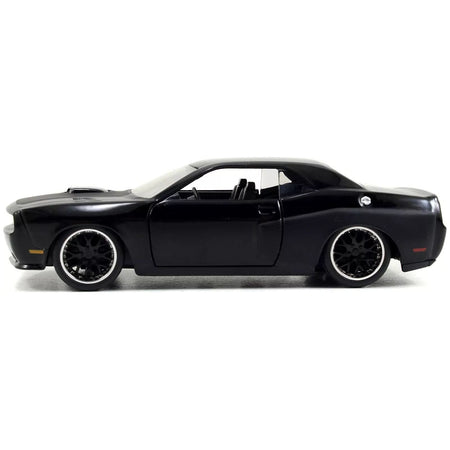 Dom's Dodge Challenger SRT8 Black "Fast & Furious" Movie 1/32 Diecast Model Car by Jada-Jada-ModelCars.com
