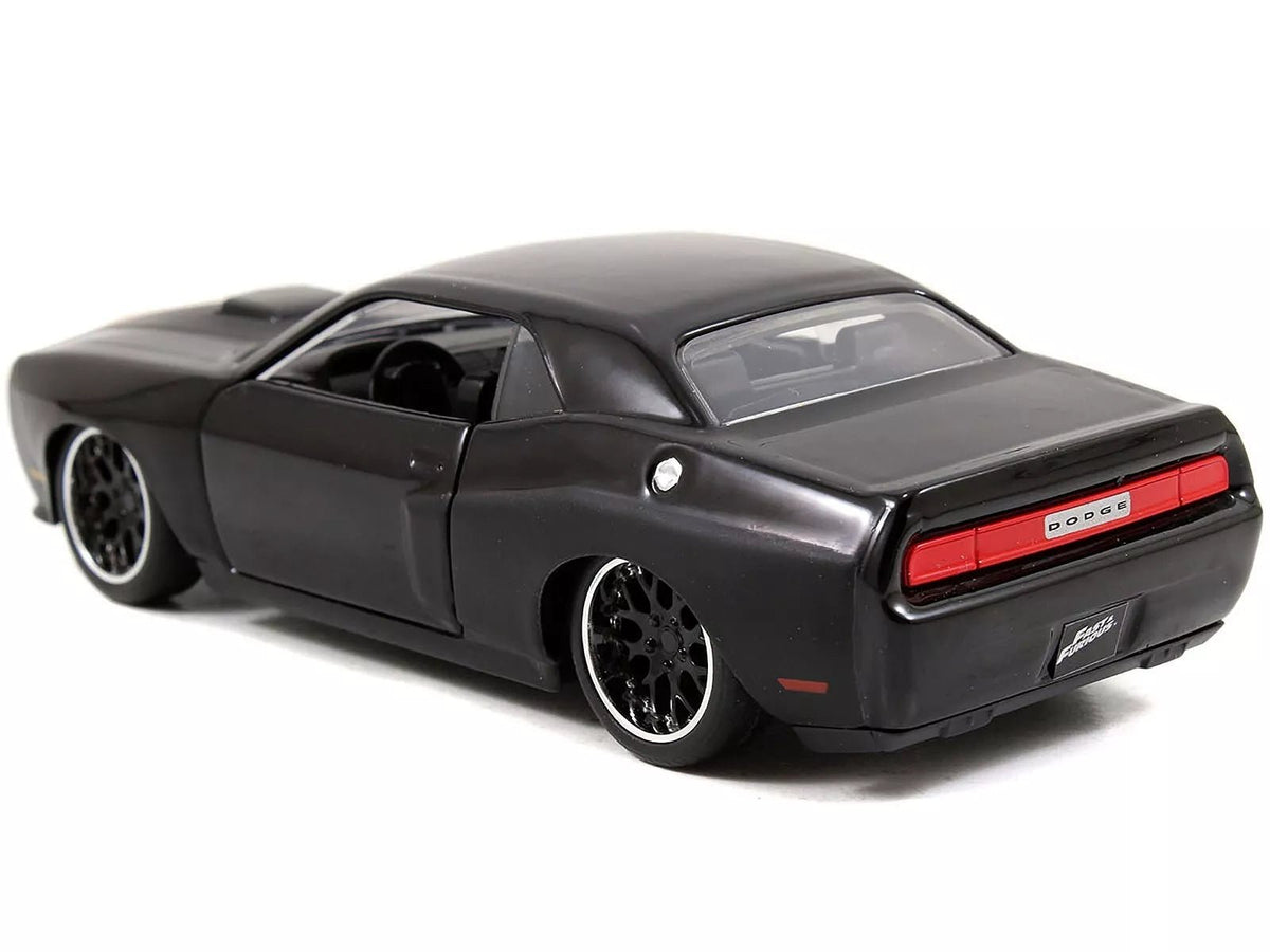 Dom's Dodge Challenger SRT8 Black "Fast & Furious" Movie 1/32 Diecast Model Car by Jada-Jada-ModelCars.com