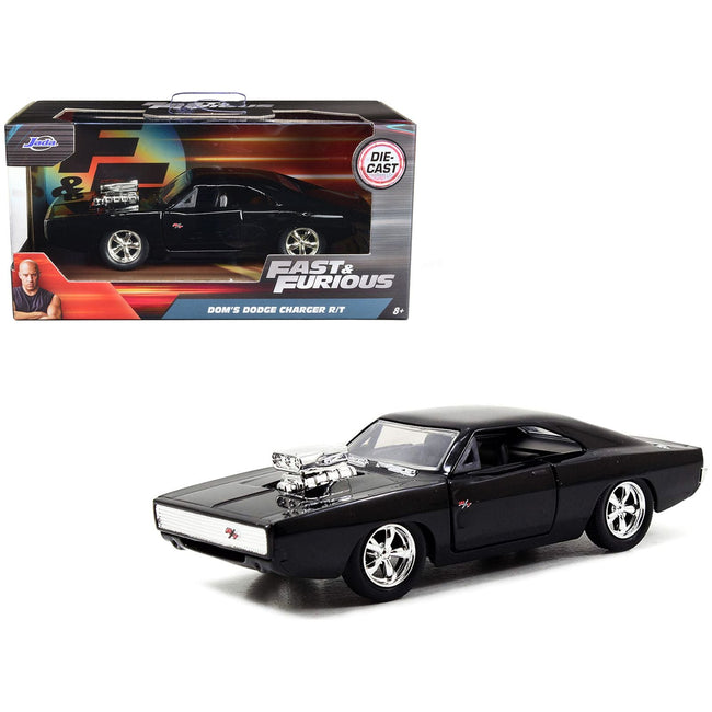 Dom's Dodge Charger R/T Black "Fast & Furious 7" (2015) Movie 1/32 Diecast Model Car by Jada - Jada - ModelCars.com