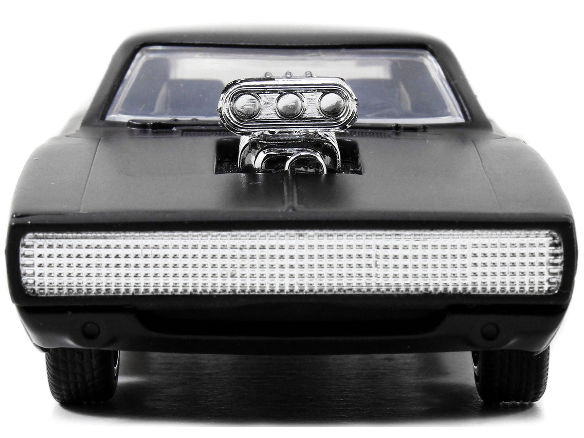 Dom's Dodge Charger R/T Matt Black "Fast & Furious" Movie 1/32 Diecast Model Car by Jada-Jada-ModelCars.com