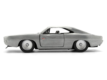 Dom's Dodge Charger R/T Raw Metal "Fast & Furious 7" (2015) Movie 1/32 Diecast Model Car by Jada-Jada-ModelCars.com