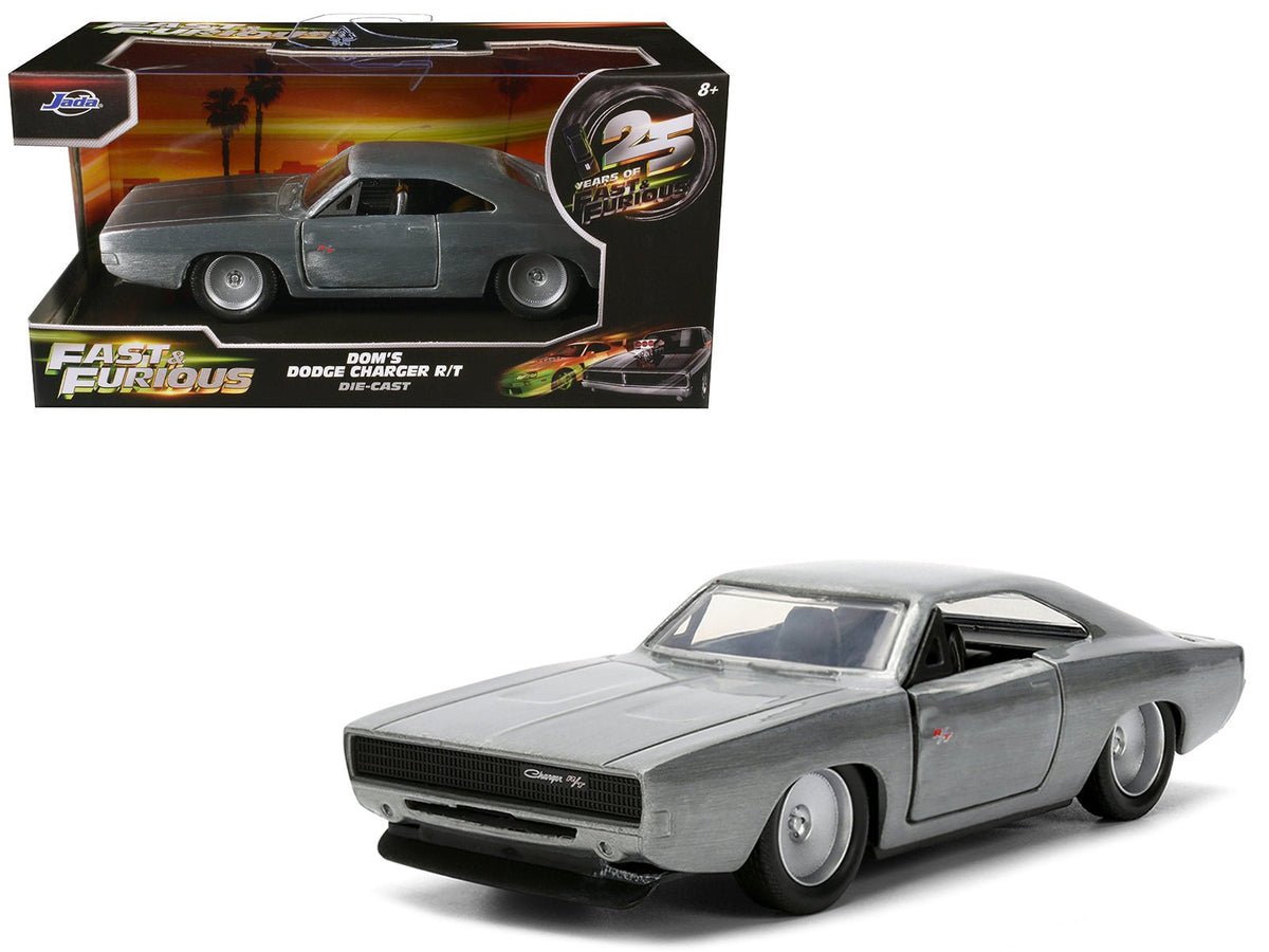 Dom's Dodge Charger R/T Raw Metal "Fast & Furious 7" (2015) Movie 1/32 Diecast Model Car by Jada-Jada-ModelCars.com