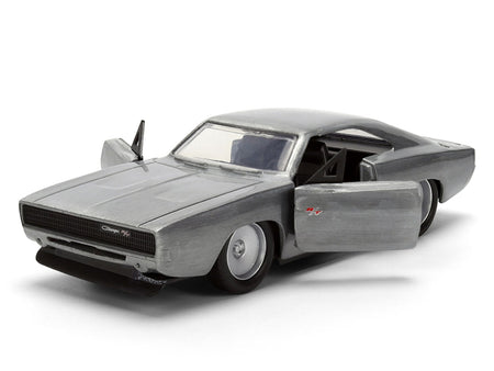 Dom's Dodge Charger R/T Raw Metal "Fast & Furious 7" (2015) Movie 1/32 Diecast Model Car by Jada-Jada-ModelCars.com
