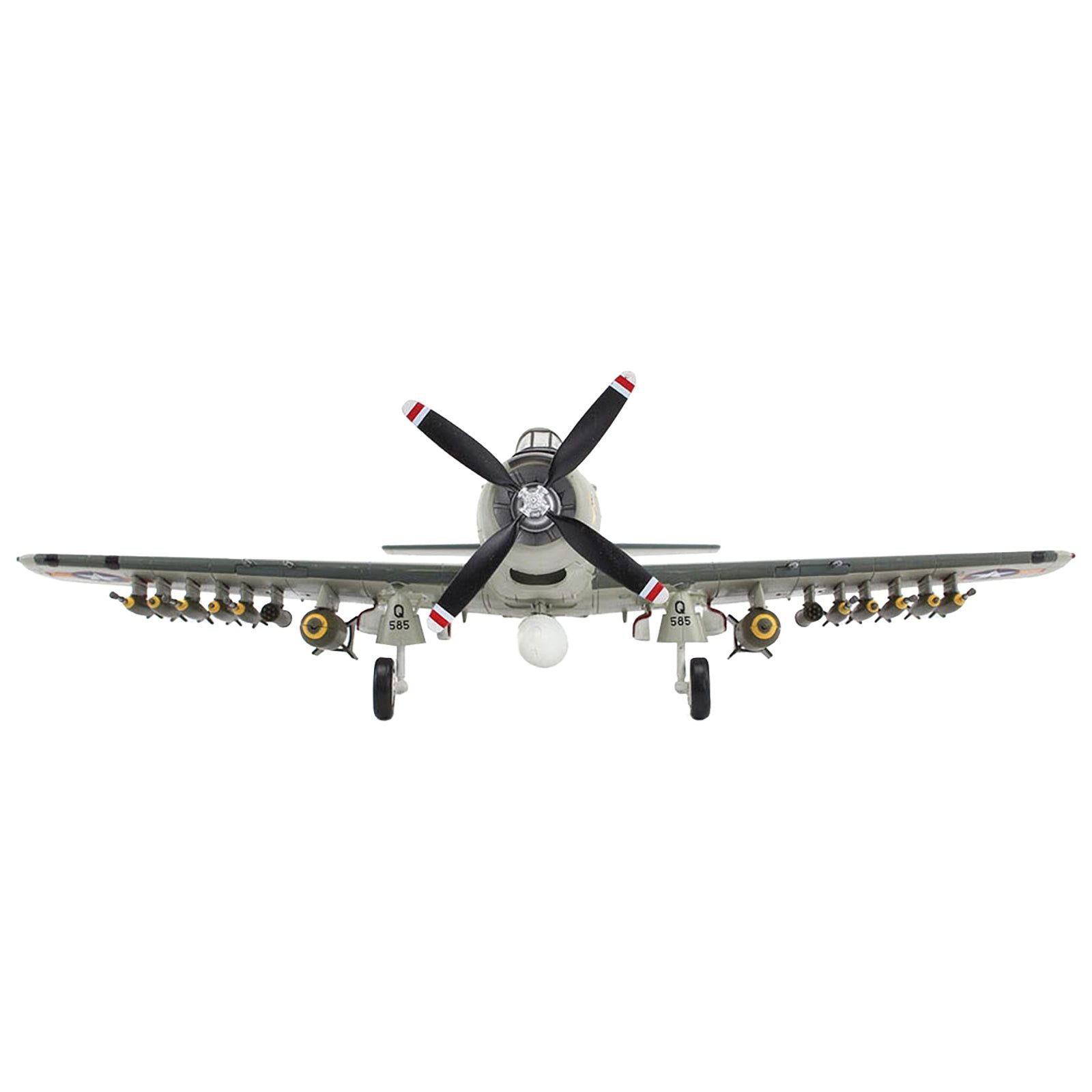 Douglas A - 1H (AD - 6) Skyraider Attack Aircraft "1st Fighter Squadron" (1963) South Vietnam Air Force "Air Power Series" 1/72 Diecast Model by Hobby Master - Hobby Master - ModelCars.com