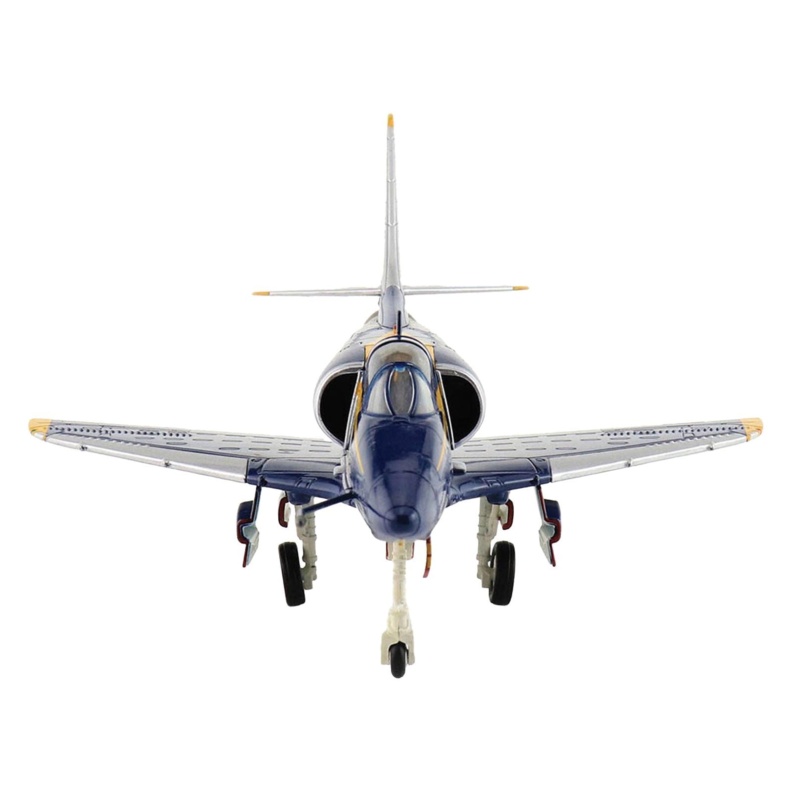 Douglas A - 4F Skyhawk Aircraft "Blue Angels Tokushima Airbase Dr. Nakanishi 8" (2008) United States Navy "Air Power Series" 1/72 Diecast Model by Hobby Master - Hobby Master - ModelCars.com