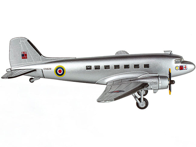 Douglas C-47 Dakota Transport Aircraft "Field Marshal Montgomery No. 24 Squadron" Royal Air Force (1945) "Planes of World War II" Series 1/144 Diecast Model Airplane by Luppa-Luppa-ModelCars.com