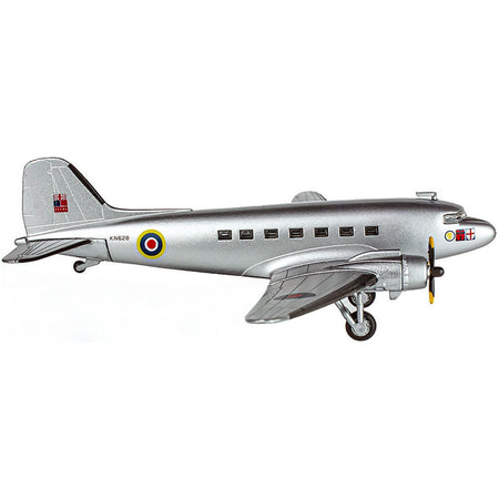 Douglas C-47 Dakota Transport Aircraft "Field Marshal Montgomery No. 24 Squadron" Royal Air Force (1945) "Planes of World War II" Series 1/144 Diecast Model Airplane by Luppa-Luppa-ModelCars.com