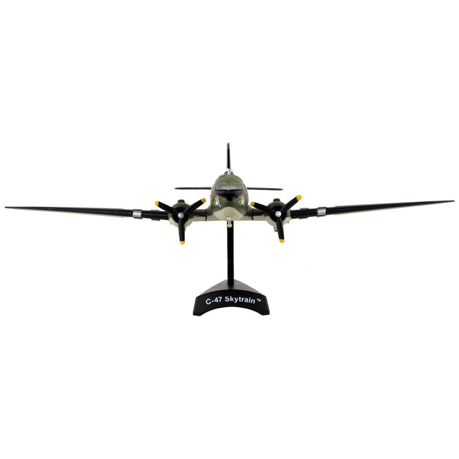 Douglas C - 47 Skytrain Transport Aircraft "Tico Belle 82nd Airborne Division D - Day" (1945) United States Army Air Forces 1/144 Diecast Model Airplane by Postage Stamp - Postage Stamp - ModelCars.com