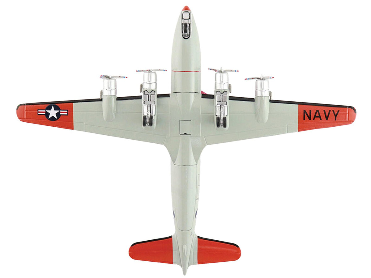 Douglas C-54Q Skymaster Transport Aircraft "US Navy Test Pilot School" (1973) United States Navy "Airliner Series" 1/200 Diecast Model by Hobby Master-Hobby Master-ModelCars.com