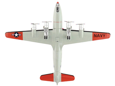 Douglas C-54Q Skymaster Transport Aircraft "US Navy Test Pilot School" (1973) United States Navy "Airliner Series" 1/200 Diecast Model by Hobby Master-Hobby Master-ModelCars.com