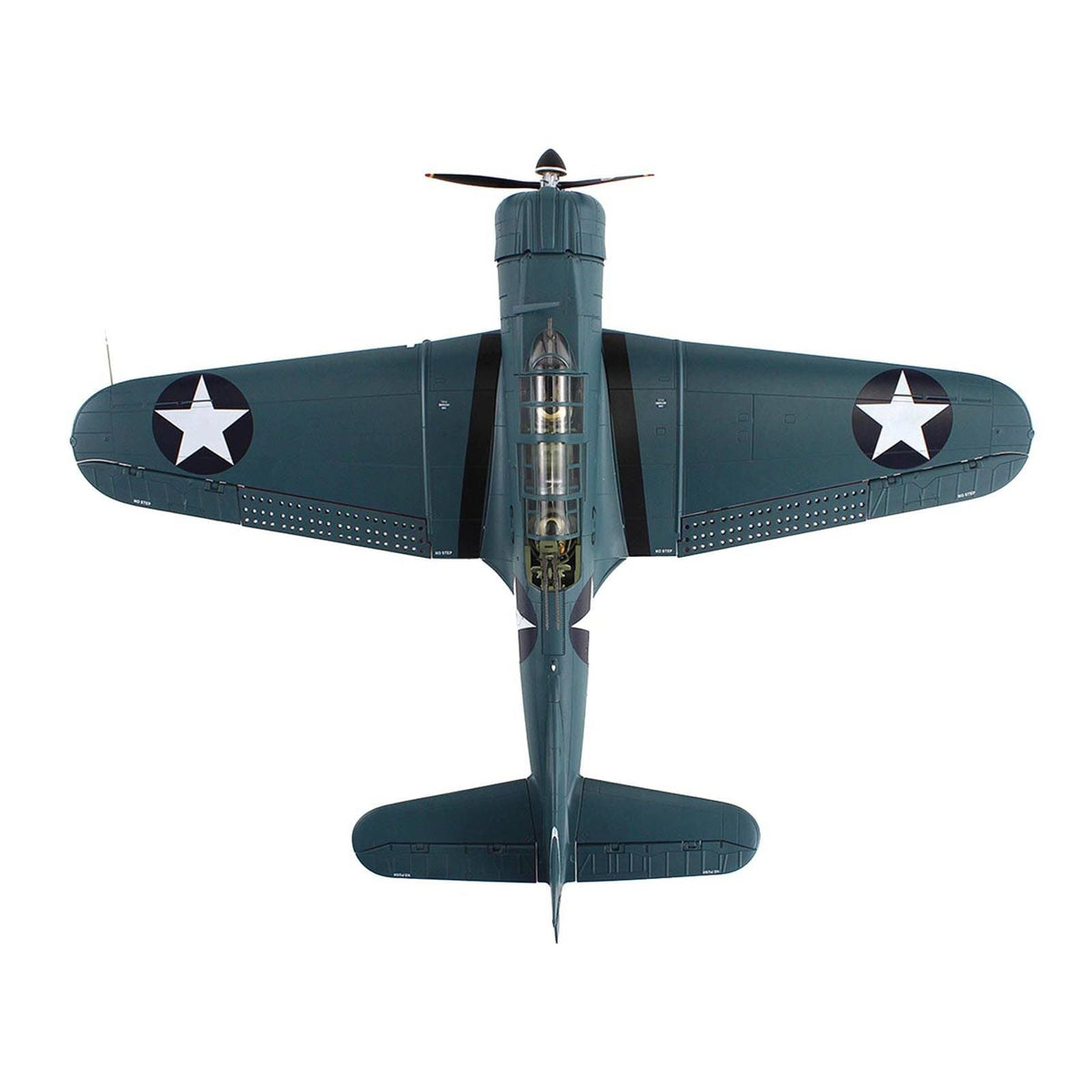 Douglas SBD-3 Dauntless Aircraft "Dusty Kleiss S-7 Scouting Six USS Enterprise" (1942) United States Navy "Premium Collection" 1/32 Diecast Model by Hobby Master-Hobby Master-ModelCars.com