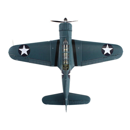 Douglas SBD-3 Dauntless Aircraft "Dusty Kleiss S-7 Scouting Six USS Enterprise" (1942) United States Navy "Premium Collection" 1/32 Diecast Model by Hobby Master-Hobby Master-ModelCars.com