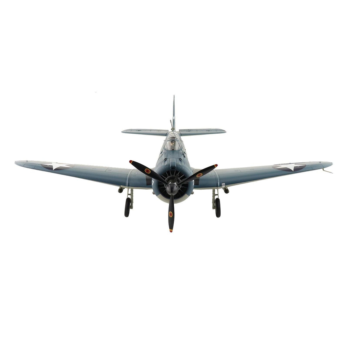 Douglas SBD-3 Dauntless Aircraft "Dusty Kleiss S-7 Scouting Six USS Enterprise" (1942) United States Navy "Premium Collection" 1/32 Diecast Model by Hobby Master-Hobby Master-ModelCars.com