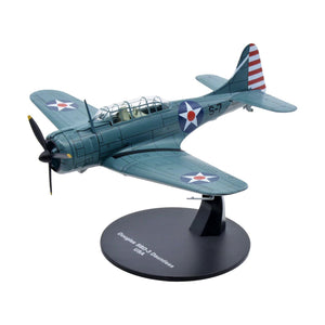 Douglass SBD-3 Dauntless Bomber Plane (United States Navy 1938) 1/72 Diecast Model by Warbirds of WWII